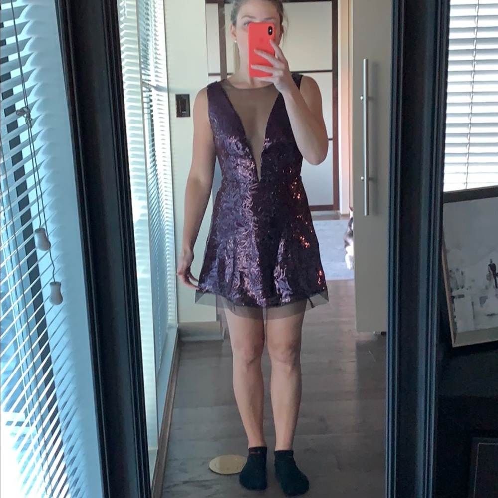 BCBC sequin NYE cocktail Dress